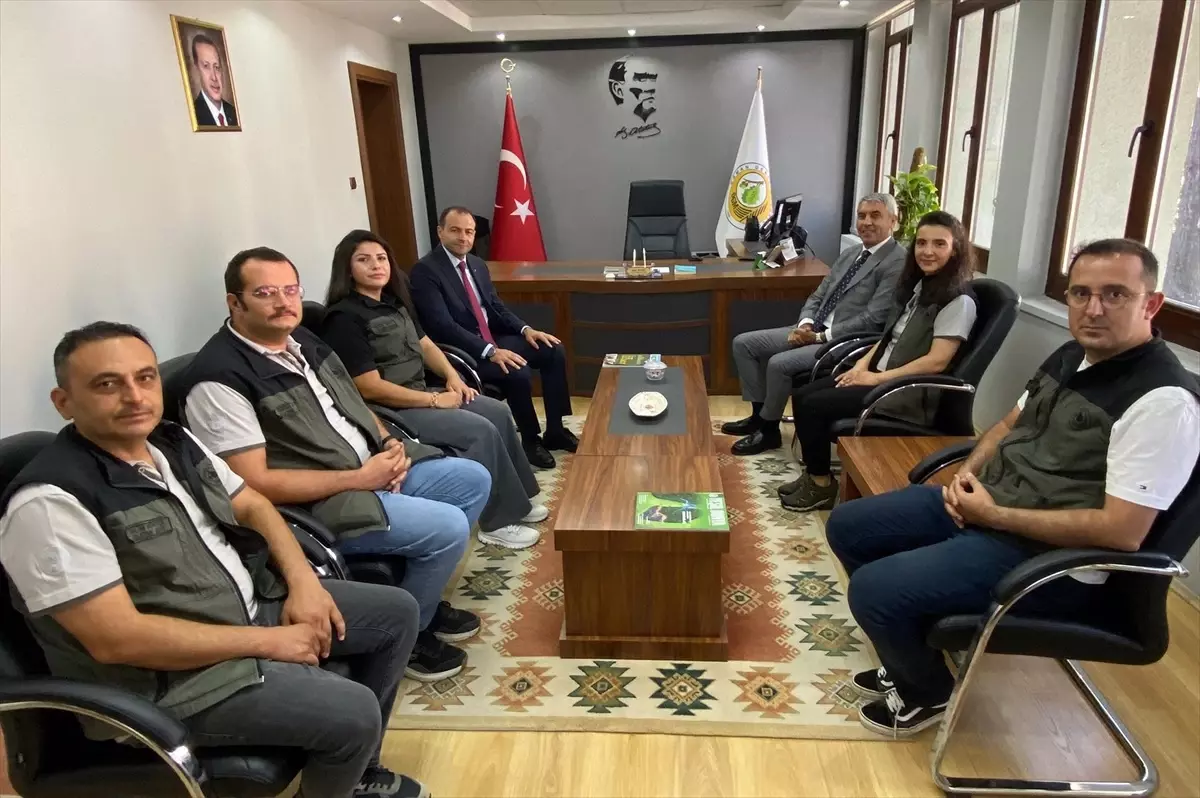Beypazarı Kaymakamı Coşkun, Orman İşletme Müdürlüğünü Ziyaret Etti