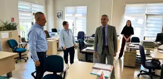 Beypazarı Kaymakamı Ünal Coşkun Vergi Dairesi'ni Ziyaret Etti
