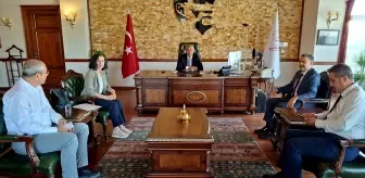 Beypazarı Kaymakamı, Ankara Kalkınma Ajansı Yetkililerini Ağırladı