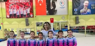 Beypazarı'nda ilkokul öğrencileri cimnastikte Ankara birincisi oldu