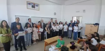 Beypazarı'nda öğrenciler karne heyecanı yaşadı