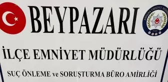 Beypazarı'nda 3 Şüpheliyi Ruhsatsız Tabancalarla Gözaltına Aldı
