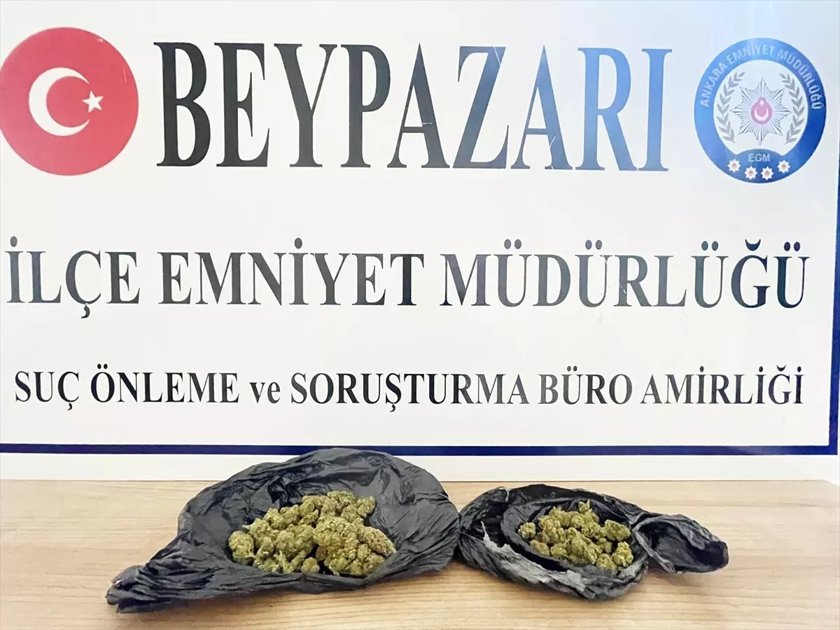 Beypazarı'nda Uyuşturucu Operasyonu: Bir Şahıs Tutuklandı