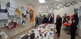 Beypazarı Öğrenci Yurdu'nda Yıl Sonu Sergisi Düzenlendi