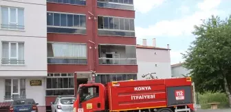 Beyşehir'de Apartman Yangını: 1 Kişi Dumandan Etkilendi