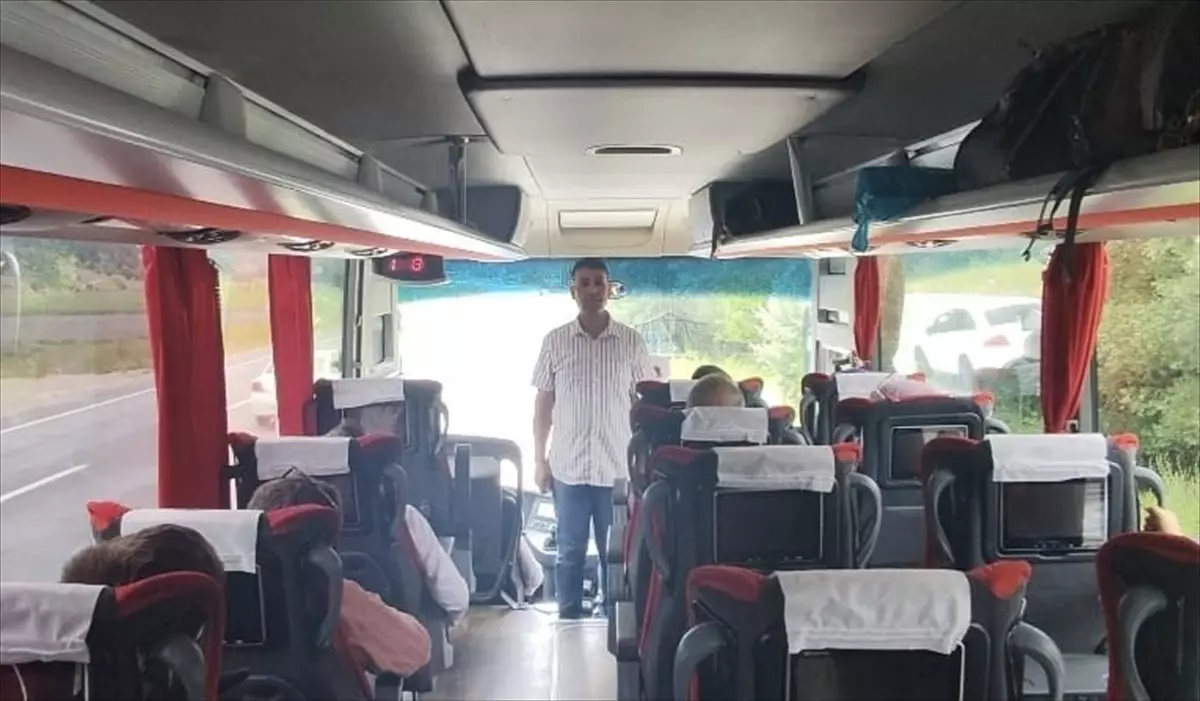 Beyşehir'de Yolcu Otobüslerine Trafik Denetimi