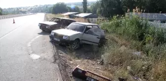 Konya'da Otomobil Kazası: 2 Kişi Yaralandı