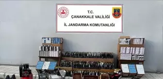 Çanakkale Biga'da Kaçakçılık Operasyonu: 62 Kilogram Tütün Ele Geçirildi