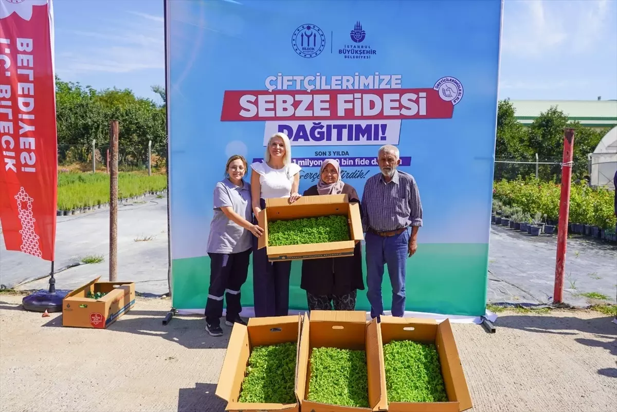 Bilecik'te Çiftçilere 77 Bin Fide Dağıtıldı
