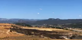 Bilecik'te Anız Yangını Kontrol Altına Alındı