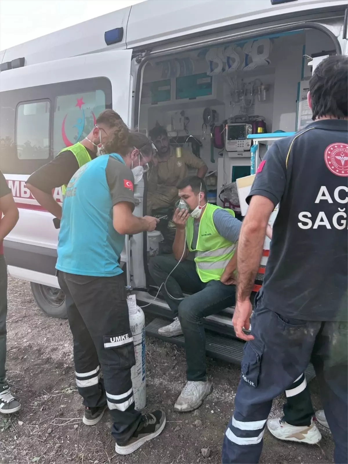 Bilecik'te Çıkan Orman Yangınlarında 106 Kişi Dumandan Etkilendi