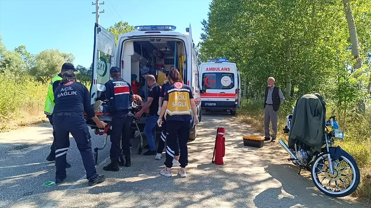Bilecik'te Motosiklet Kazası: 1 Yaralı
