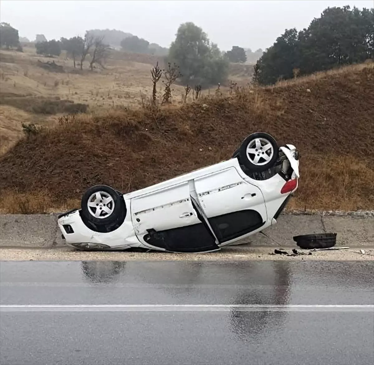 Bilecik'te Trafik Kazası: 2 Yaralı