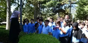 Öğrenciler İlk Derslerini Ertuğrul Gazi Türbesi'nde İşledi