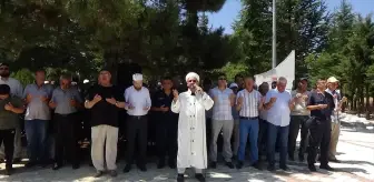 Bilecik'te orman yangınında şehit olanlar için gıyabi cenaze namazı kılındı