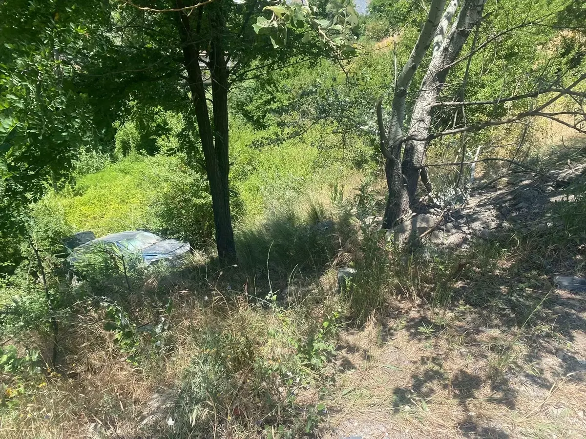 Bilecik'te Otomobil Şarampole Devrildi: 3 Yaralı