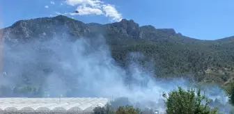 Bilecik'te Tarım Arazisinde Yangın Kontrol Altına Alındı
