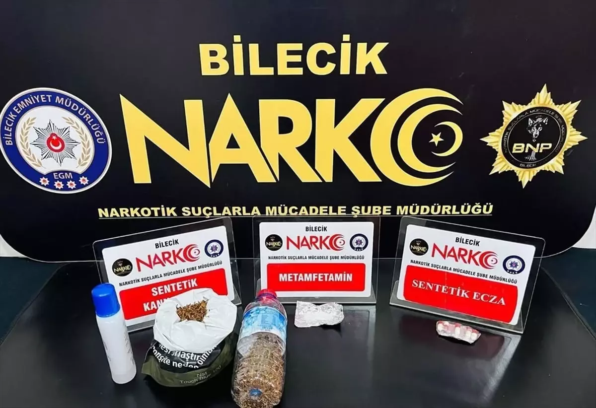 Bilecik'te Uyuşturucu Operasyonu: Bir Şüpheli Tutuklandı