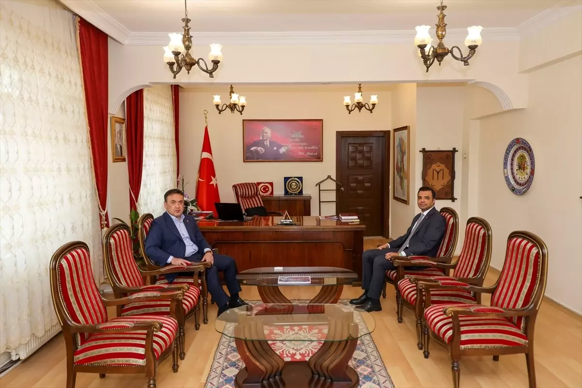 Bilecik Valisi Sözer'den Söğüt Kaymakamı'na Ziyaret