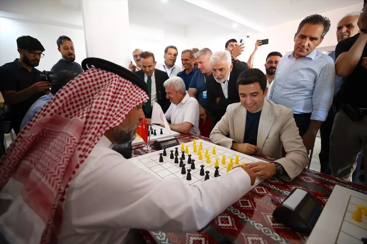 Bingöl'de 1. Uluslararası Dama Turnuvası Başladı