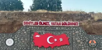 Bingöl'de 33 Şehit Anısına Harita