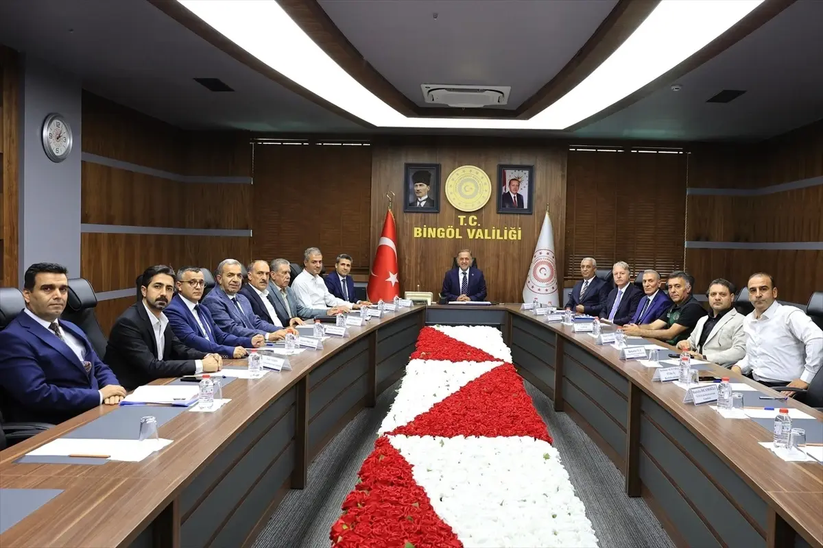 Bingöl'de İl İstihdam ve Mesleki Eğitim Kurulu Toplantısı Yapıldı