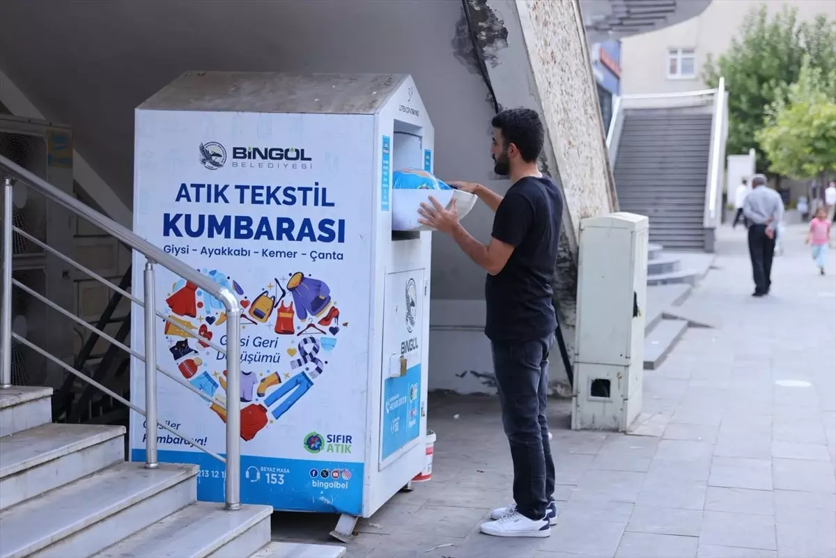 Bingöl Belediyesi'nden Sıfır Atık Projesi: 191 Ton Tekstil Atığı Ekonomiye Kazandırıldı