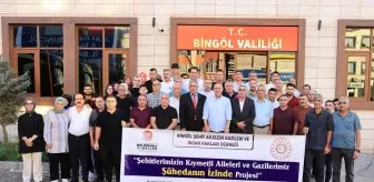 Bingöl'den yola çıkan şehit yakınları, gaziler ve gazi yakınları 4 kenti gezecek