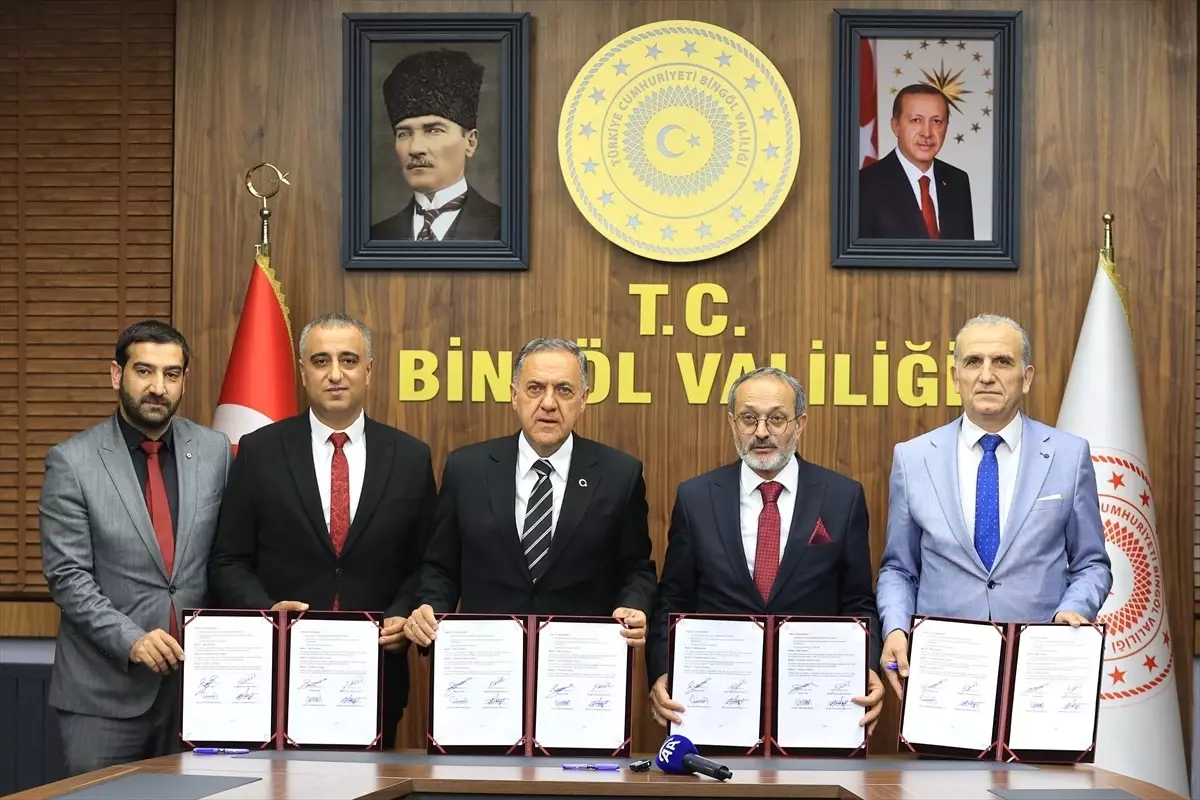 Bingöl Üniversitesi ile OSB ve İŞGEM Arasında İşbirliği Protokolü İmzalandı