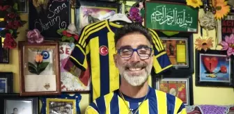 Fenerbahçeli İşitme Engelli Taraftar, Evinin Duvarlarını Sarı Lacivert Renklerle Boyadı