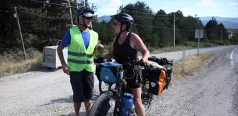 Yeni Zelanda'lı Çift Bisikletle Dünya Turu Yapıyor