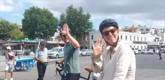 Hollandalı Çift Gelibolu'da Dünya Turu Molası Verdi