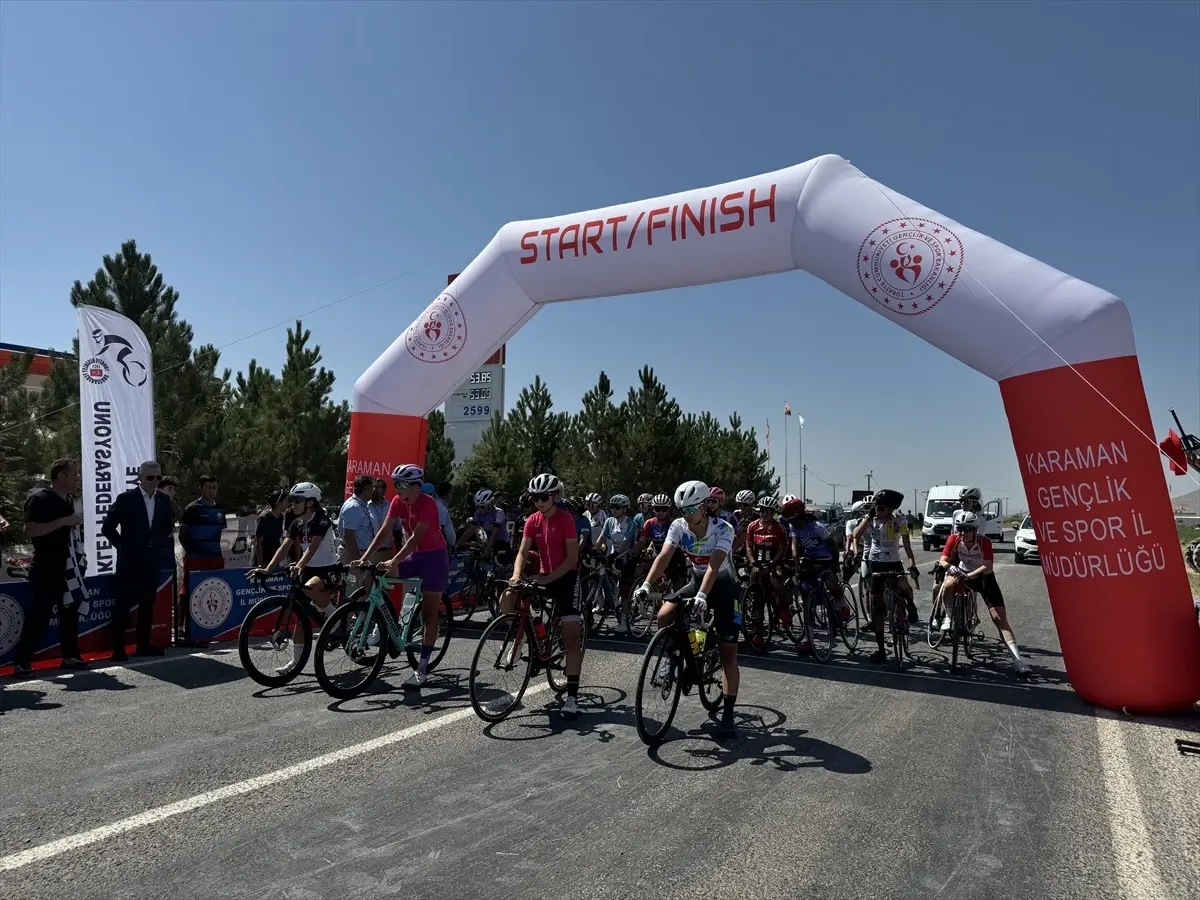 Türkiye Kupası Bisiklet Yarışları Karaman'da Başladı
