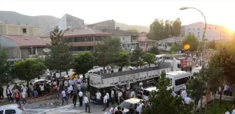 Freni Boşalan Maden Yüklü TIR 11 Araca Çarptı