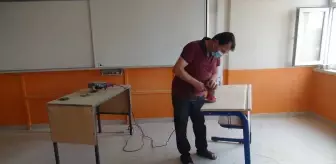 Tatvan'da Öğretmenlerden Okul İçin Gönüllü Yenileme Çalışması
