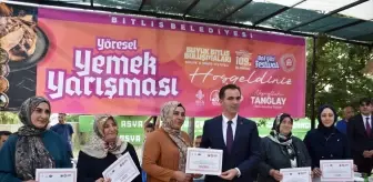 Bitlis'te Yöresel Yemek Yarışması Düzenlendi