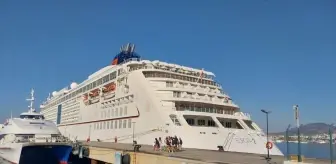 Bodrum'a 'Europa 2' Kruvaziyeriyle 481 Yolcu Geldi