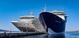 Bodrum'a Kruvaziyer Turist Akını