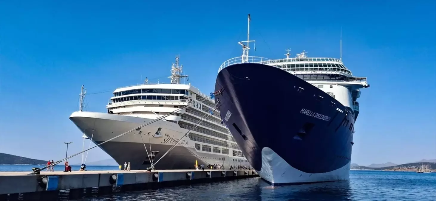 Bodrum'a Kruvaziyer Turist Akını