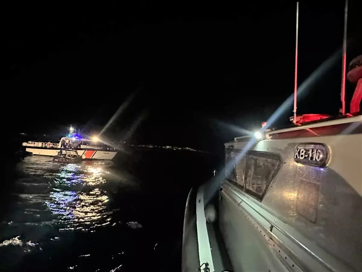 Bodrum Açıklarında 19 Düzensiz Göçmen Kurtarıldı