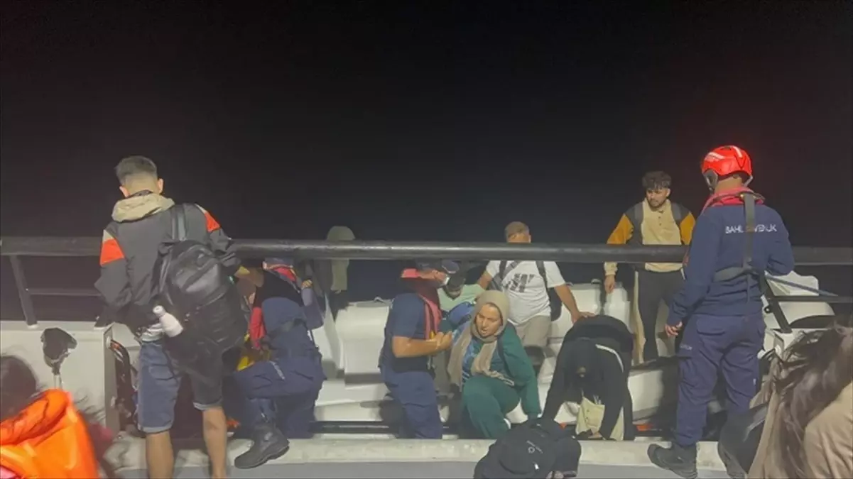 Bodrum Açıklarında 26 Düzensiz Göçmen Yakalandı