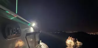 Bodrum Açıklarında 20 Düzensiz Göçmen Kurtarıldı