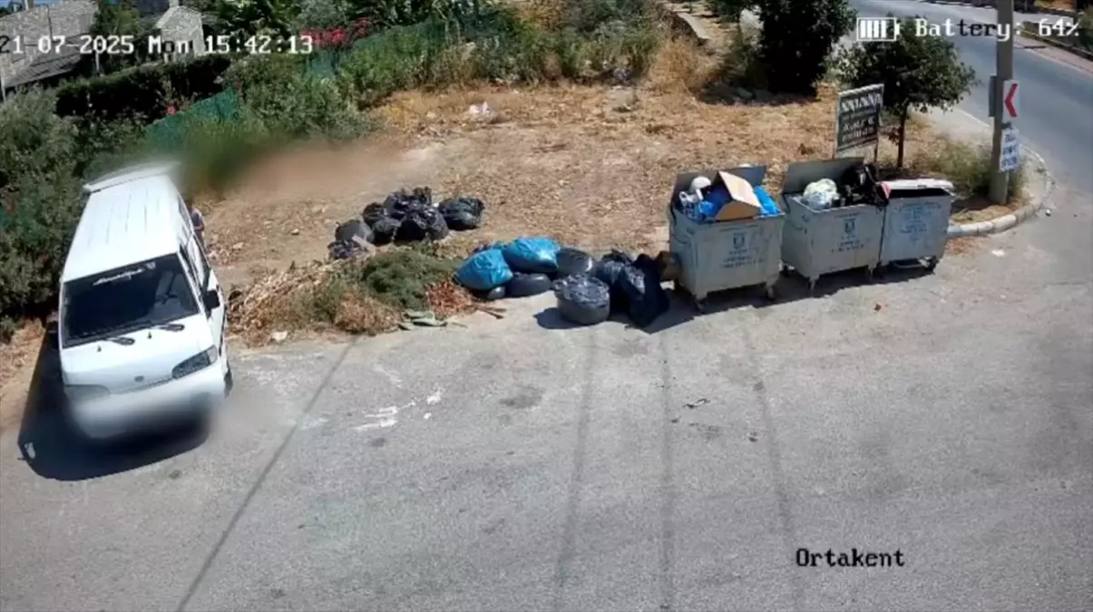 Bodrum'da Çevreyi Kirletenlere Kameralı Denetim