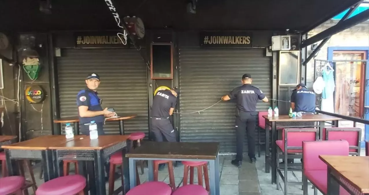 Bodrum'da Hanutçuluk Yapan 4 İşletmeye Kapatma Cezası