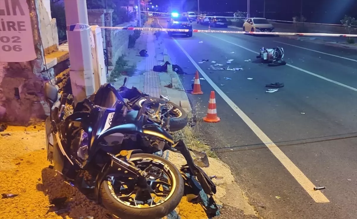 Bodrum'da Motosiklet Kazası: 2 Kişi Hayatını Kaybetti