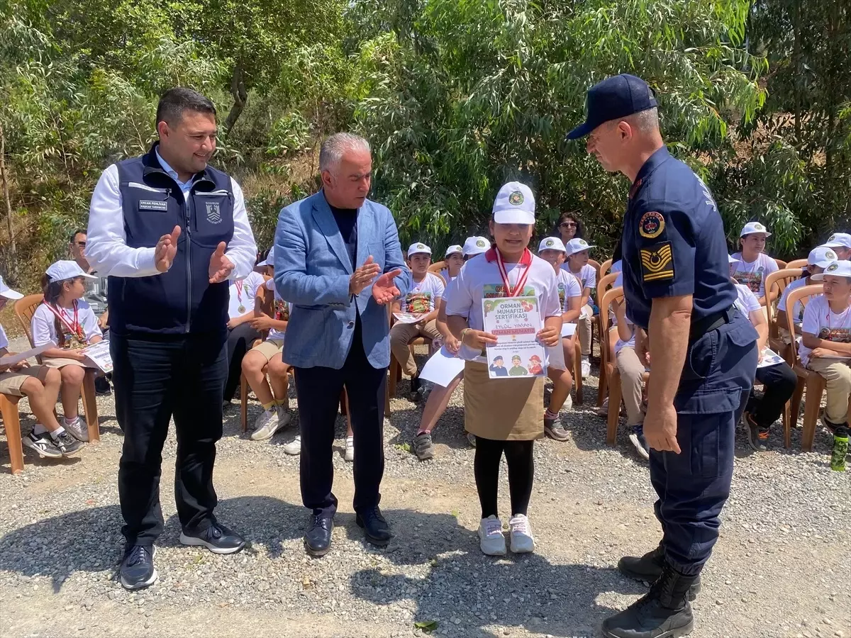 Bodrum'da Öğrencilere Orman Muhafızları Eğitimi