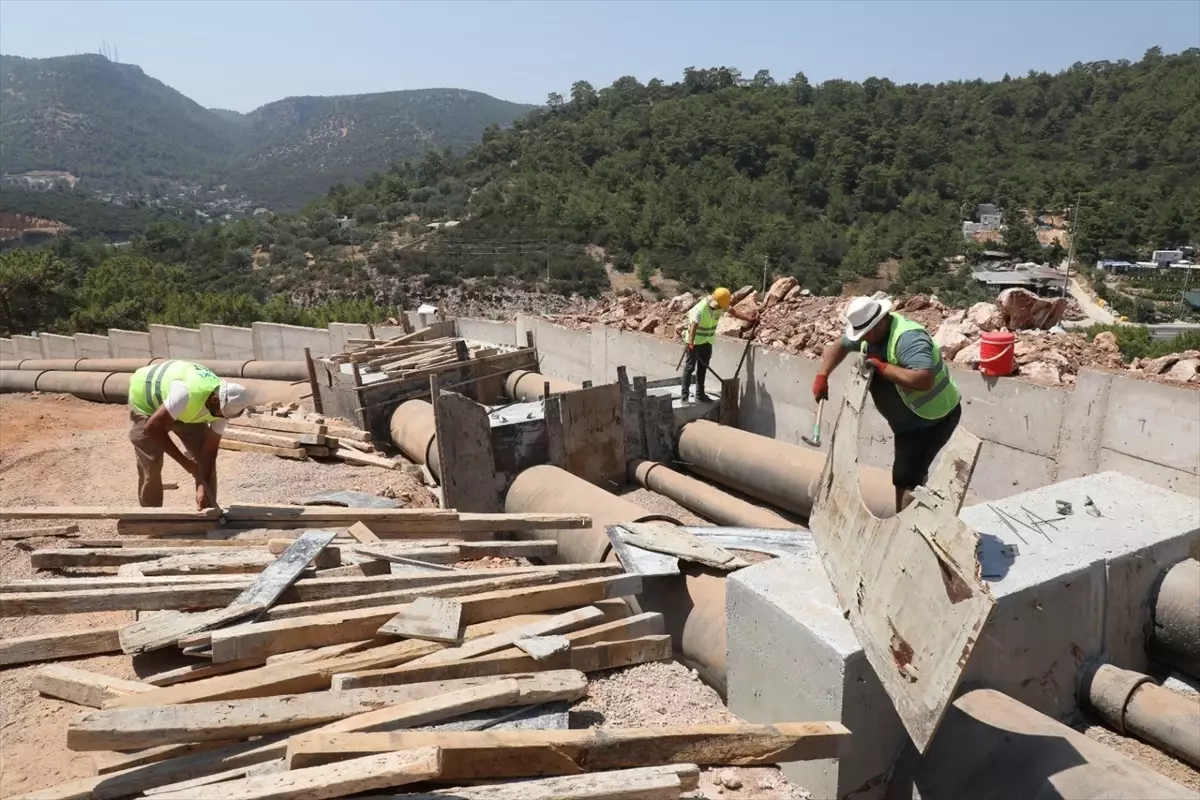 Bodrum'da İçme Suyu Altyapısı Yenileniyor