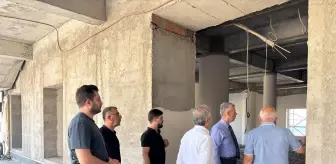 Bodrum Kaymakamı Ali Sırmalı Cami İnşaatını İnceledi