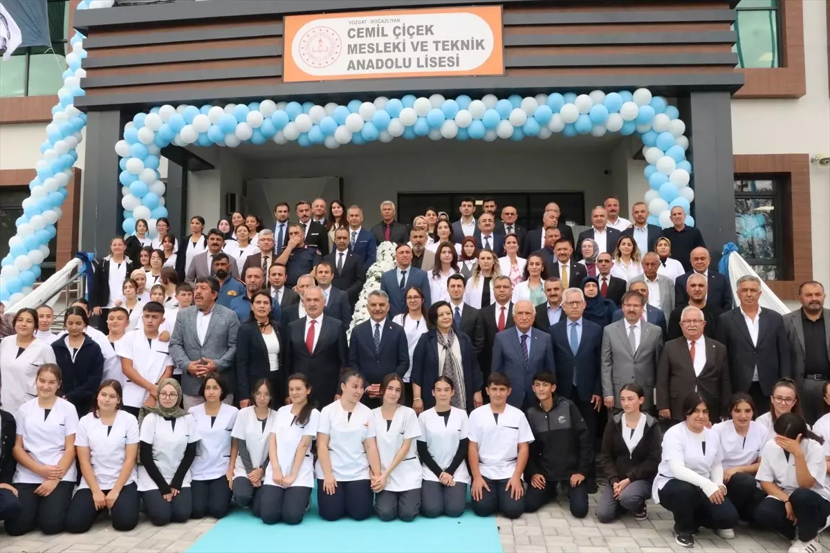 Cemil Çiçek Mesleki ve Teknik Anadolu Lisesi Açılışı
