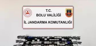 Bolu'da 14 Bin 780 Kaçak Makaron ve 1100 Paket Sigara Ele Geçirildi